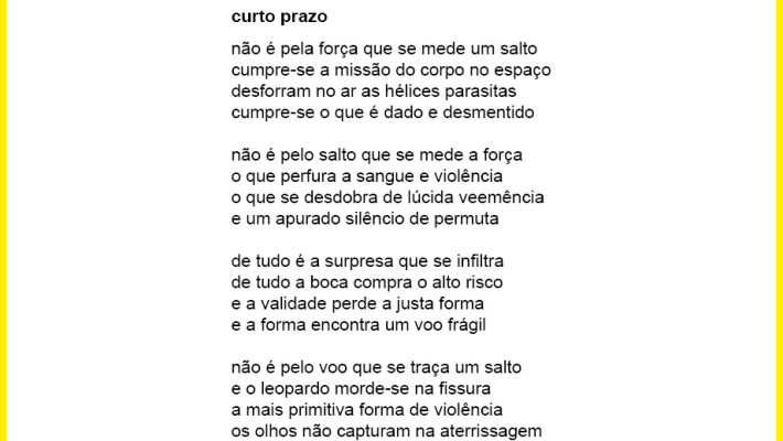curto prazo