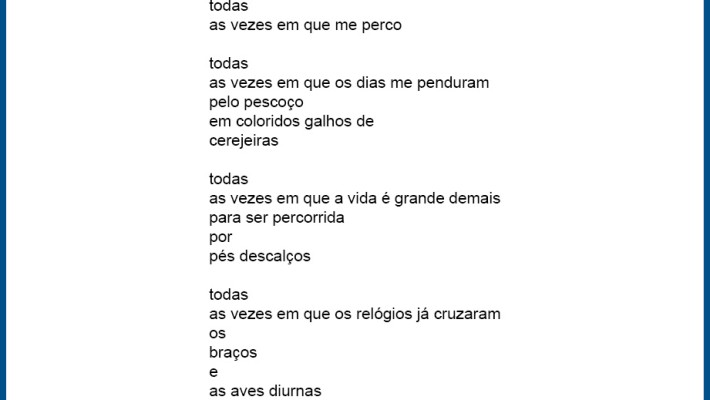 Inventário de salvações [trecho]