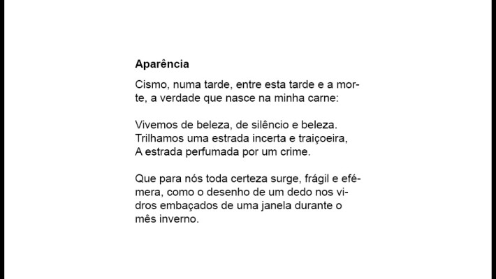 Aparência