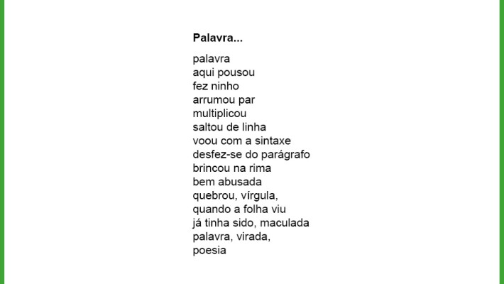 Palavra...