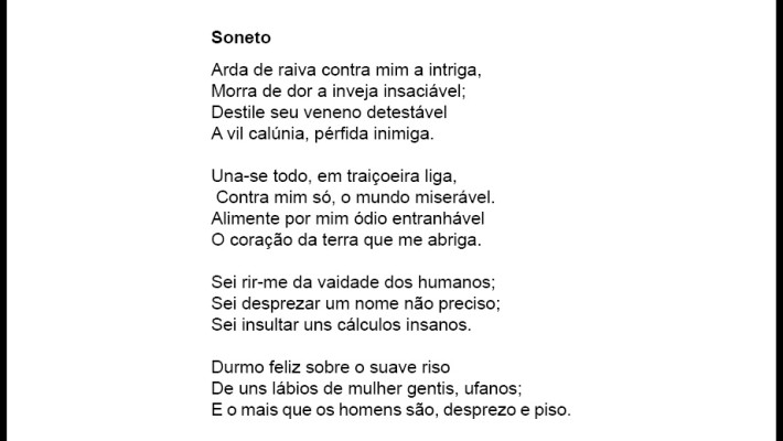 Soneto