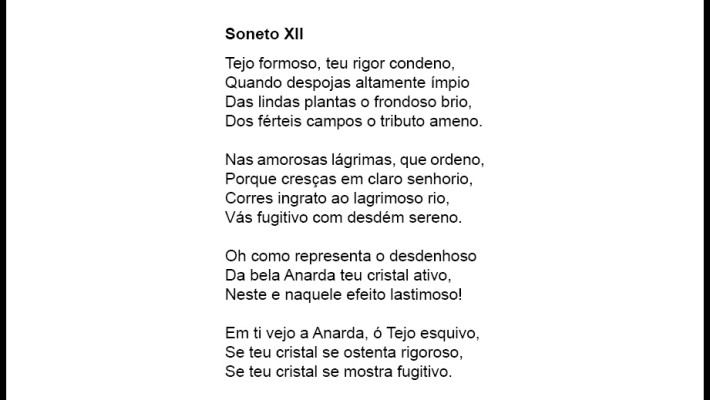 Soneto XII
