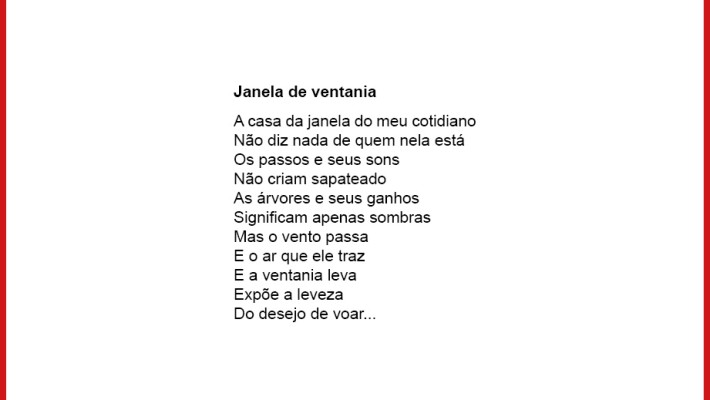 Janela da ventania