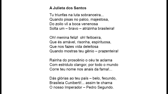 A Julieta dos Santos
