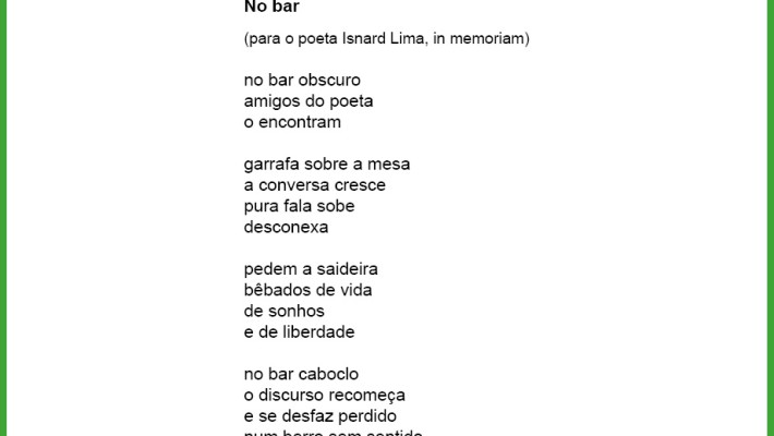 No bar