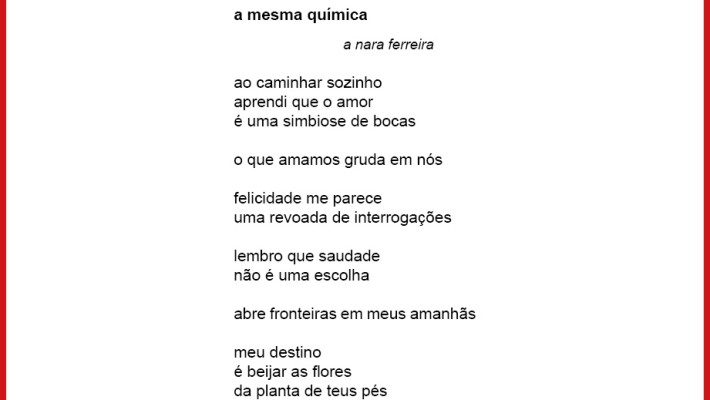 a mesma química