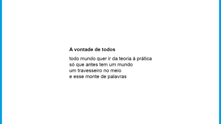 A vontade de todos