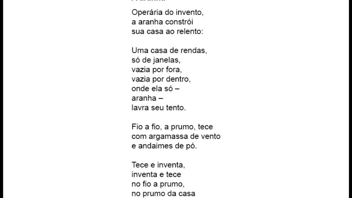A aranha