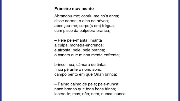 Primeiro movimento