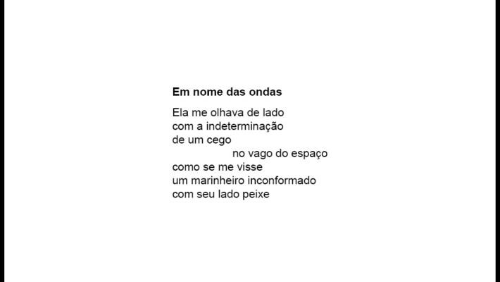 Em nome das ondas