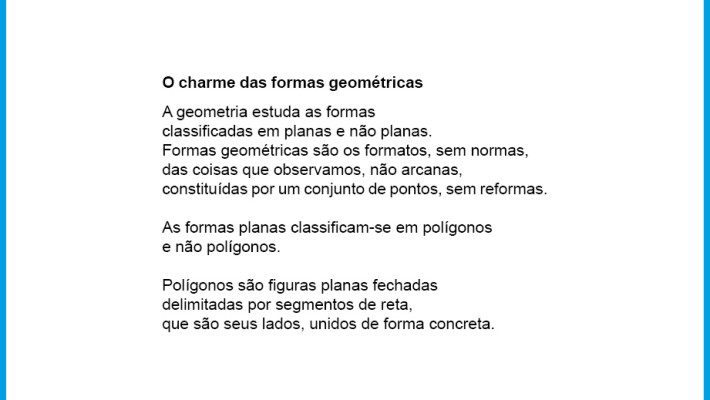 O charme das formas geométricas