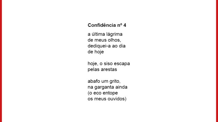 Confidência nº 4