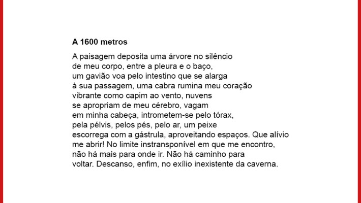 A 1600 metros