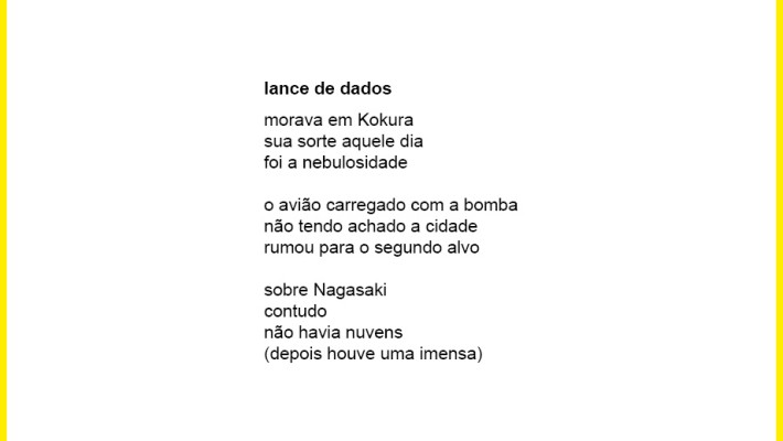 lance de dados