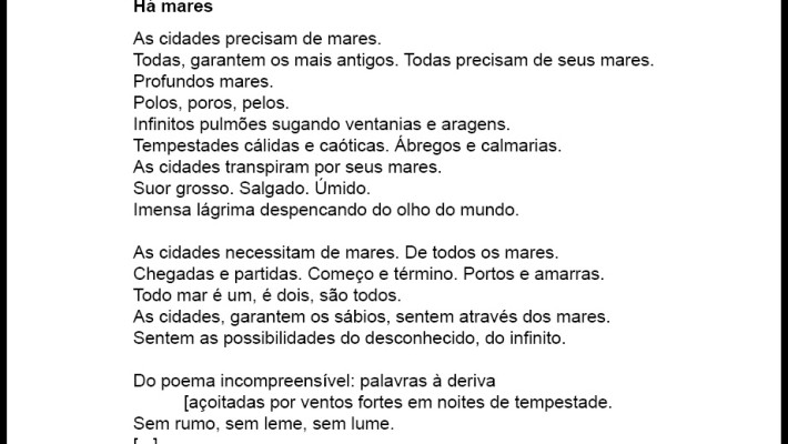 Há mares