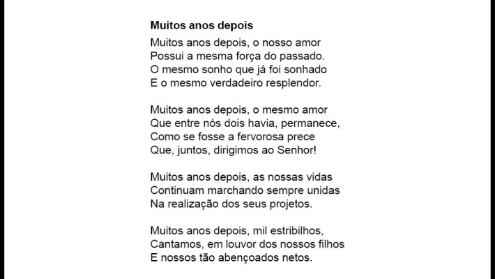 Muitos anos depois