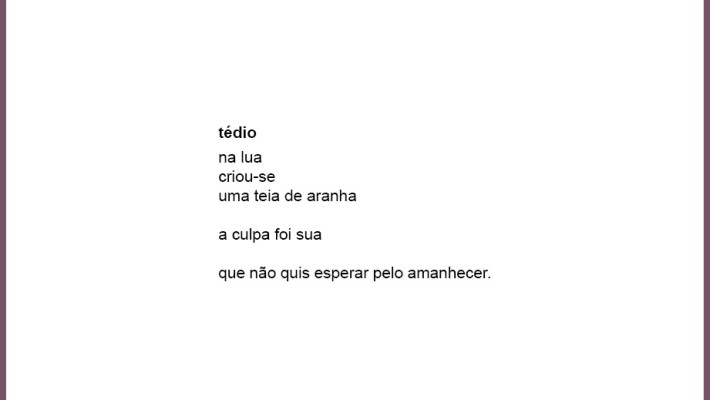 tédio