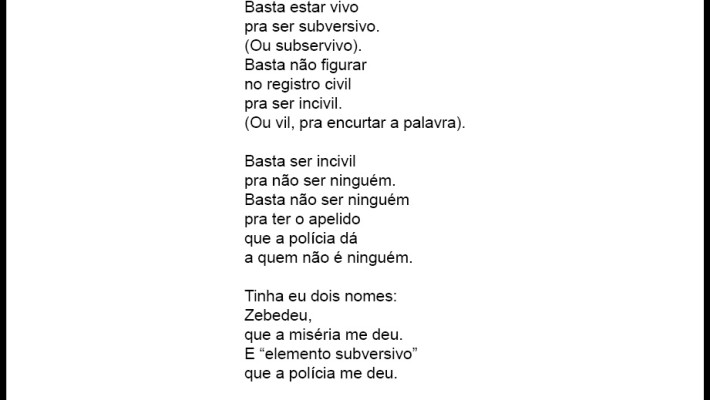 Canto incivil