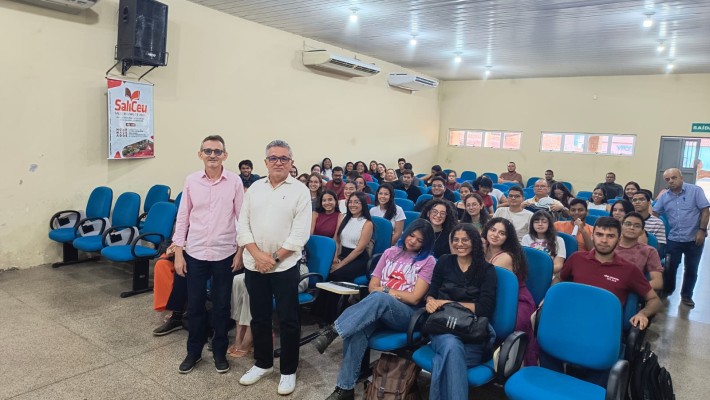 Dilson Lages e JL Rocha do Nascimento em bate-papo na Uespi