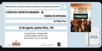 Novo livro de Felipe Pena