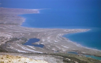 O mar azul