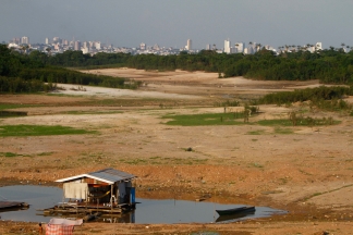 A seca no Amazonas