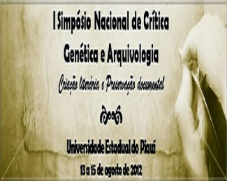 Simpósio Nacional de Crítica Genética