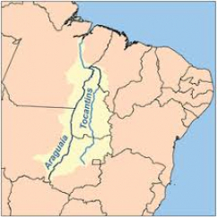 Mapa da região Norte-Nordeste