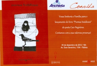 Lançamento de Poemas Insidiosos