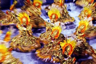 O primeiro desfile de escolas de samba