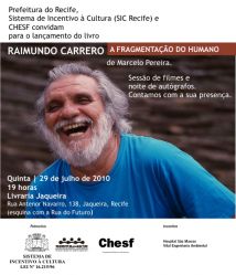 Livro sobre a ficção de Raimundo Carrero