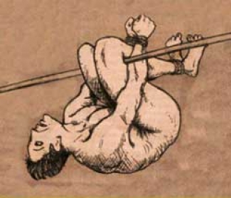 Bem na cara desses reconhecidos torturadores mascarados